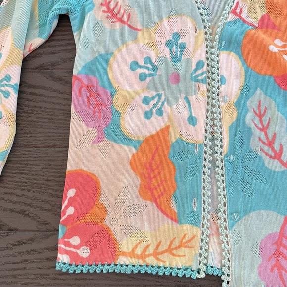 Vintage Sigrid Olsen Summer Cardigan - Picture 5 of 9